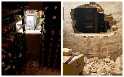 丹麥米其林餐廳「酒窖遭暴力挖穿」　紅酒之王失竊損失700萬