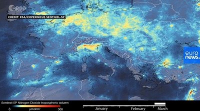 衛星監測曝光！ 義大利全境封鎖後「PM2.5大降30%」